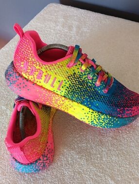 NWOT NOBULL Pink Glitch Trainers